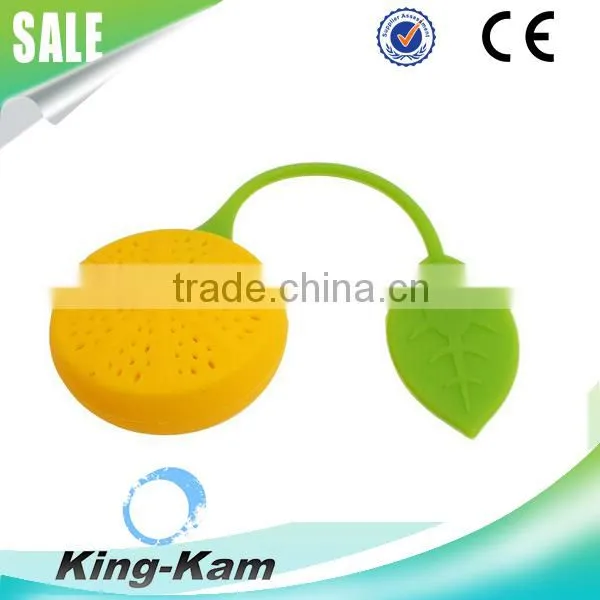 Bulk Wholesale FDA Silicone Eco-friendly Silicone Tea Infuser