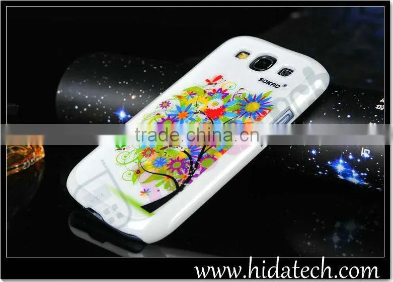For Samsung Galaxy S3 i9300 Butterfly Flower Hard Case,Factory Direct Selling,OEM/ODM,In Stock SOKAD