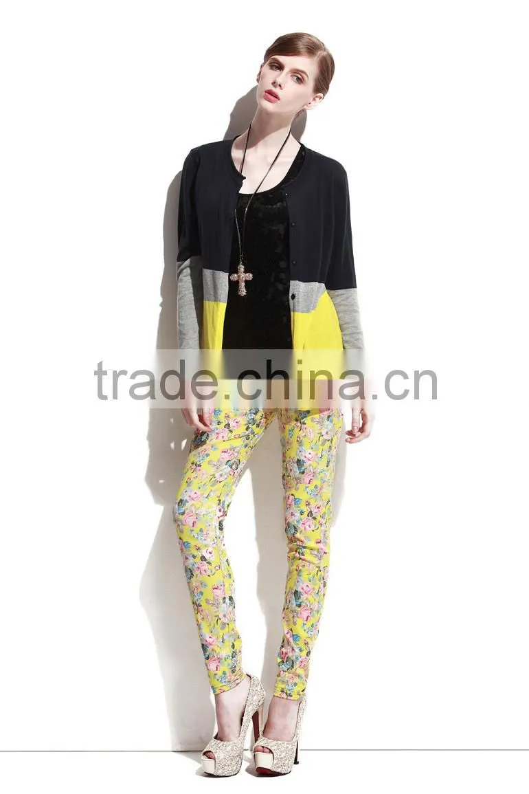 OEM Ladies Knitted Manufacturer Chenille Cardigan Manufacturer