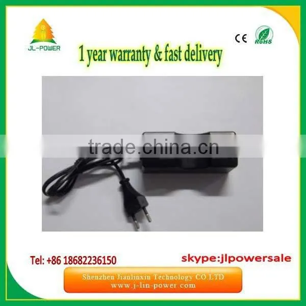 18650 black smart solar Battery Charger (110V~240)