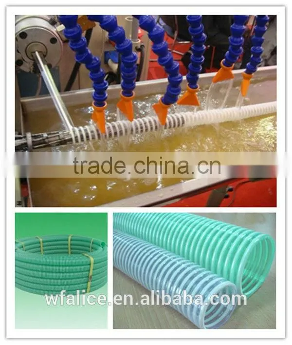 Spiral Reinforced Plastic PVC Hose Machine Price