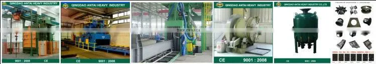 cleaning machine/Continuous sand blasting pot /the blasting equipment