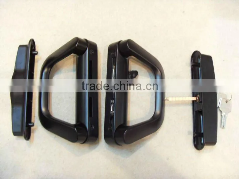 Door Handle Lock, Zinc Door Handle