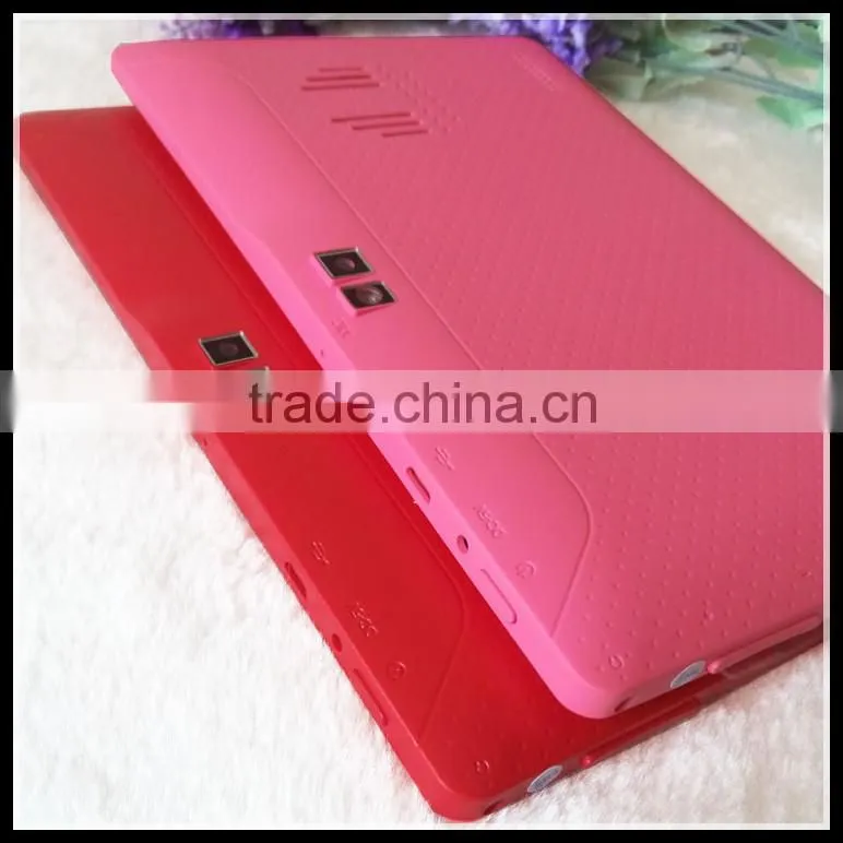 7 Inch Dual Core Android Tablet with Bluetooth Dual Camera Q88 A33 with big speakers