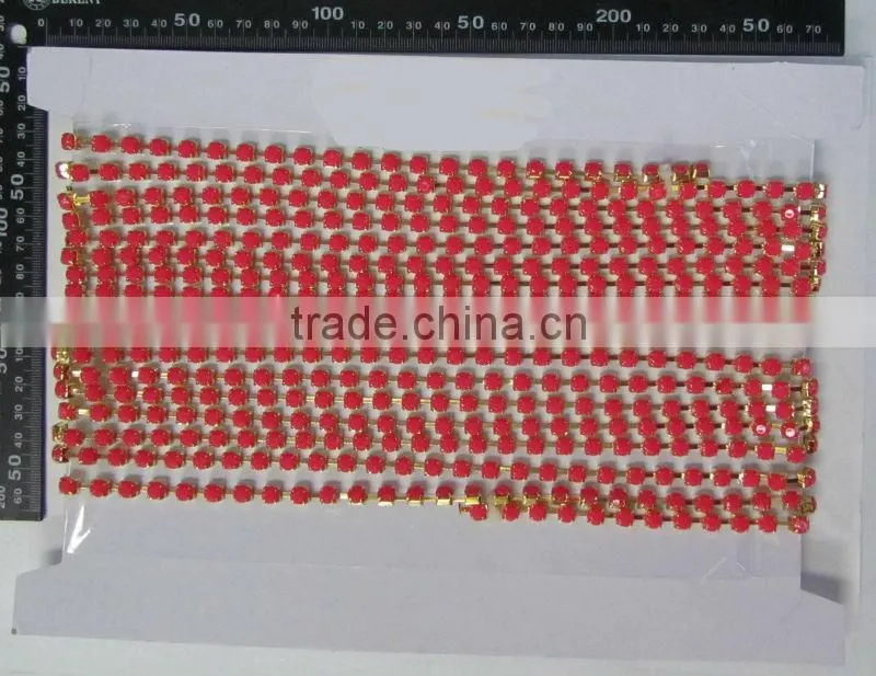 Wholesale roll rhinestone cup chain