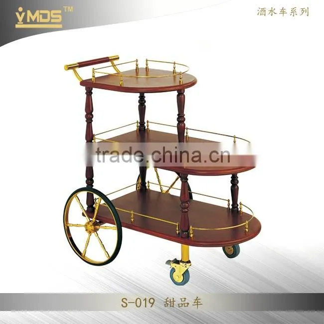 MAX S-004 Modern Wine Bar Cart Furniture,Drink Trolley For Sales