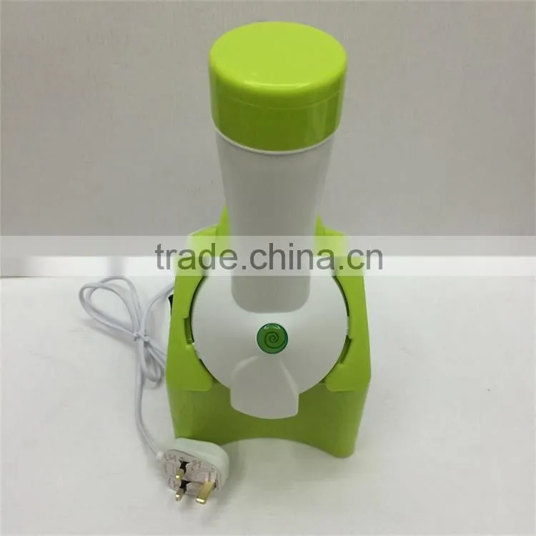New way for friute eating self cooling home made ice cream maker