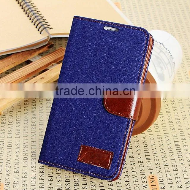 New design of Denim mobile phone case with card slot