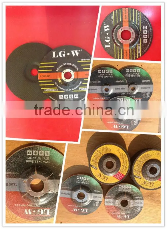 414 LGW 115*6*22 T27 DEPRESSED CENTER GRINDING WHEEL