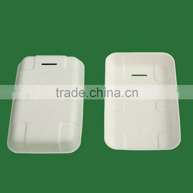 New Hot sales SGS sustainable paper pulp packaging,unbleached insert pulp moulding packaging