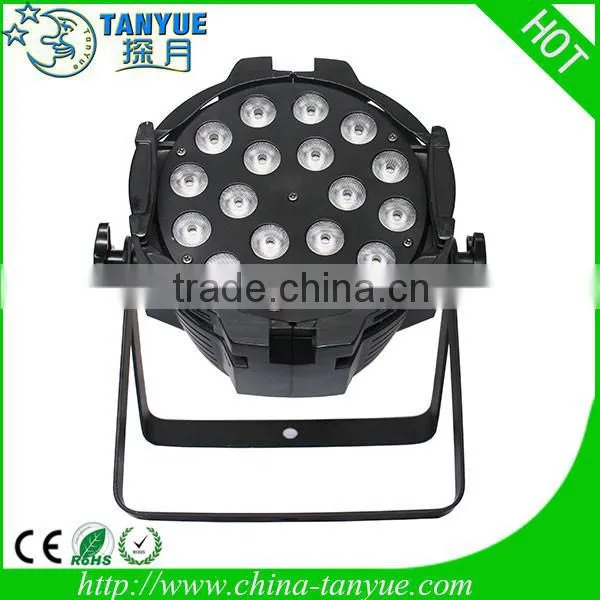 Promotion price Long life span rgbw indoor 18x10w par led stage lighting