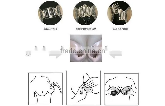 Full cup Thin bra Invisible Strapless Big Boobs Bra