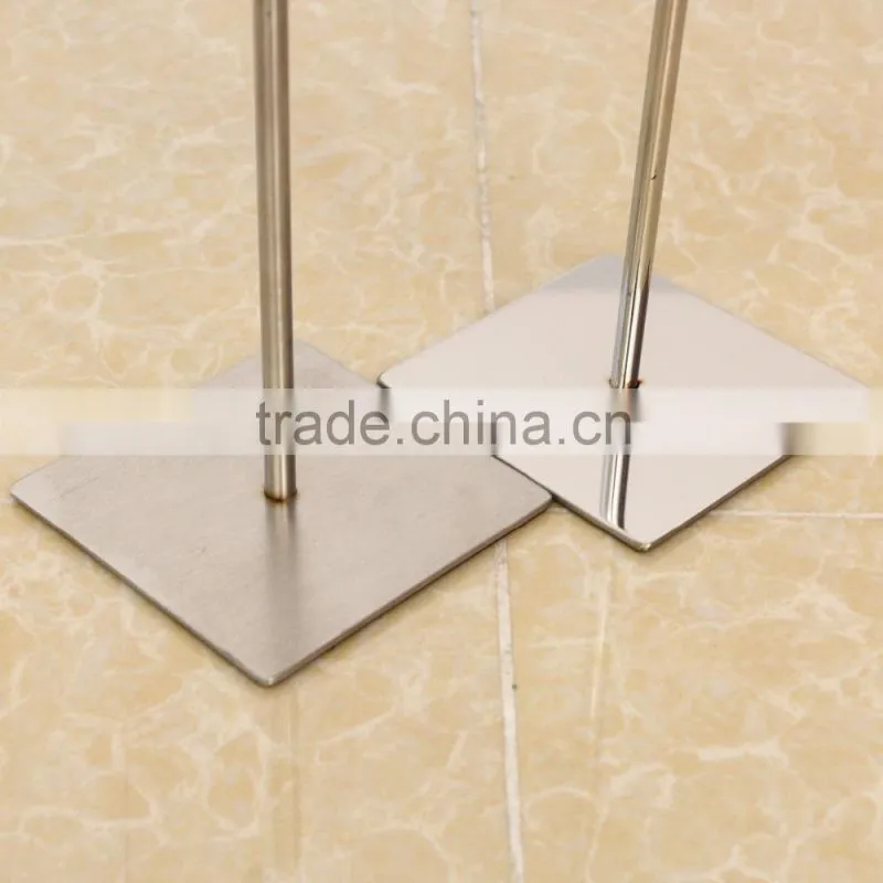 Metal counter shoe display stand