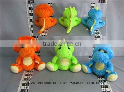 Colorful Mini Stuffed Plush Dinosaur Collection, Plush Dinosaur Keychain