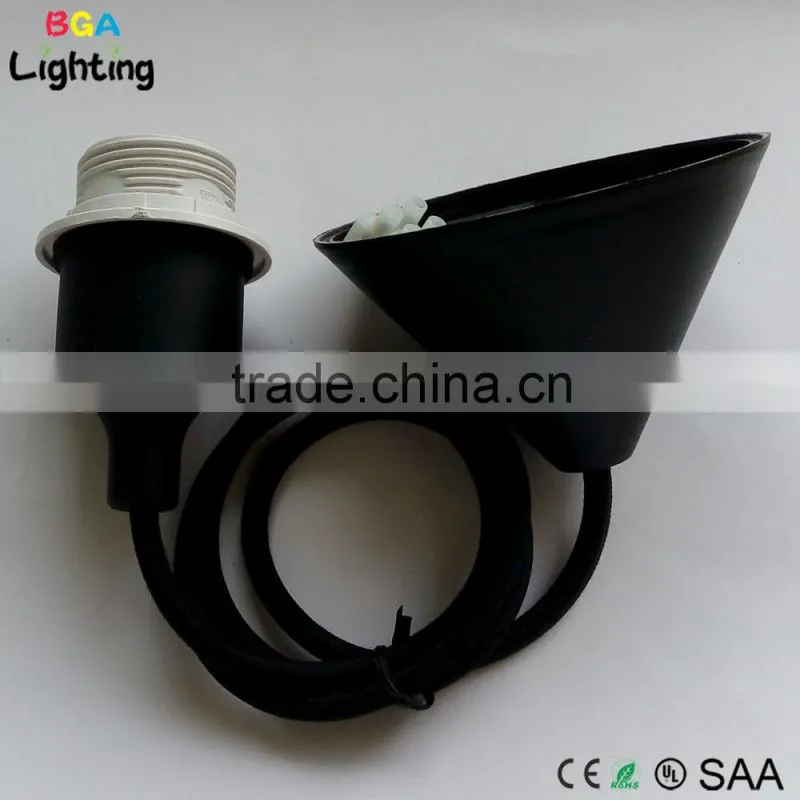 E27 Socket Simple Hanging Light Rubber Coated For Wedding Decoration