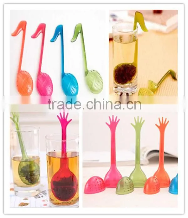 Fruit Shape FDA/LFGB Food Grade Silicone Infuser Tea Strainer