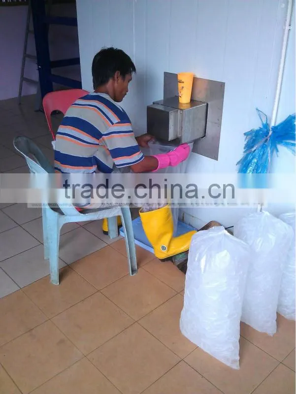 3000kg tube ice factory with R22 refrigerant to make tube ice