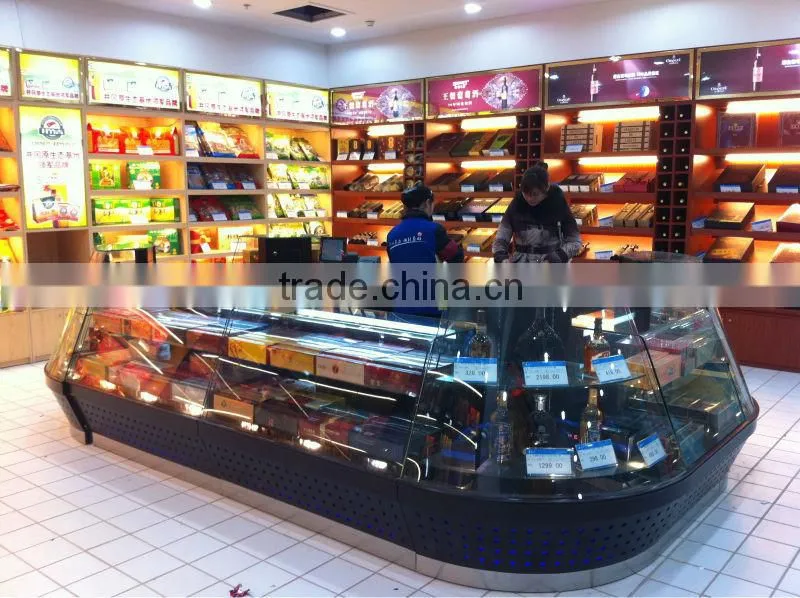 Wooden Tobacco showcase YJG-39