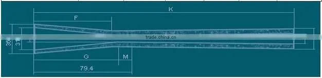 Series of high quality tungsten carbide nozzles
