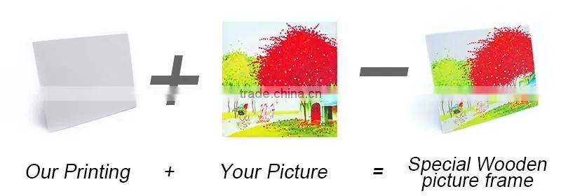 Retail cheap custom made sublimated digital photo frame