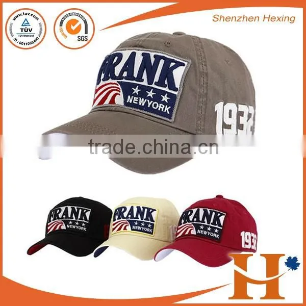 Factory price! custom fitted stone washed baseball cap for boys,custom destroyed baseball cap