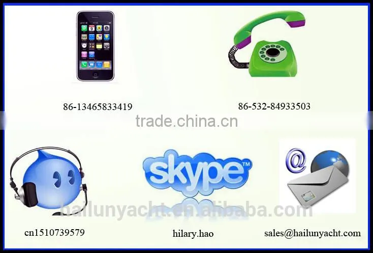 China fiberglass boat fishing boat for sale