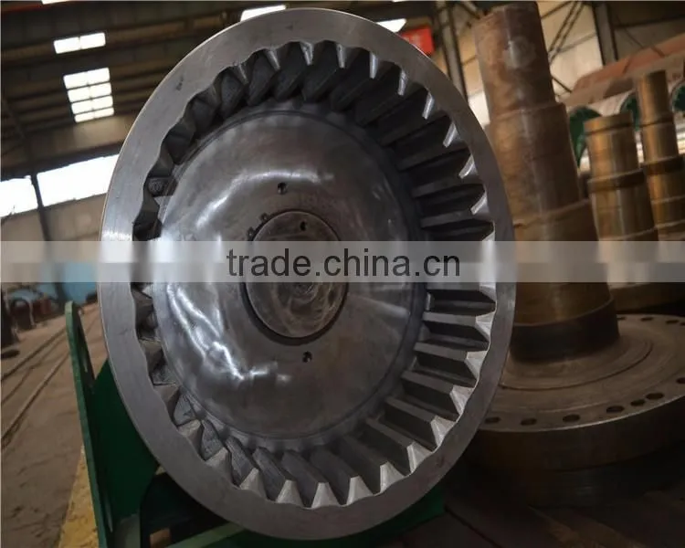 robber coated spool roller for high working speed kraft paper making machine of paper mill