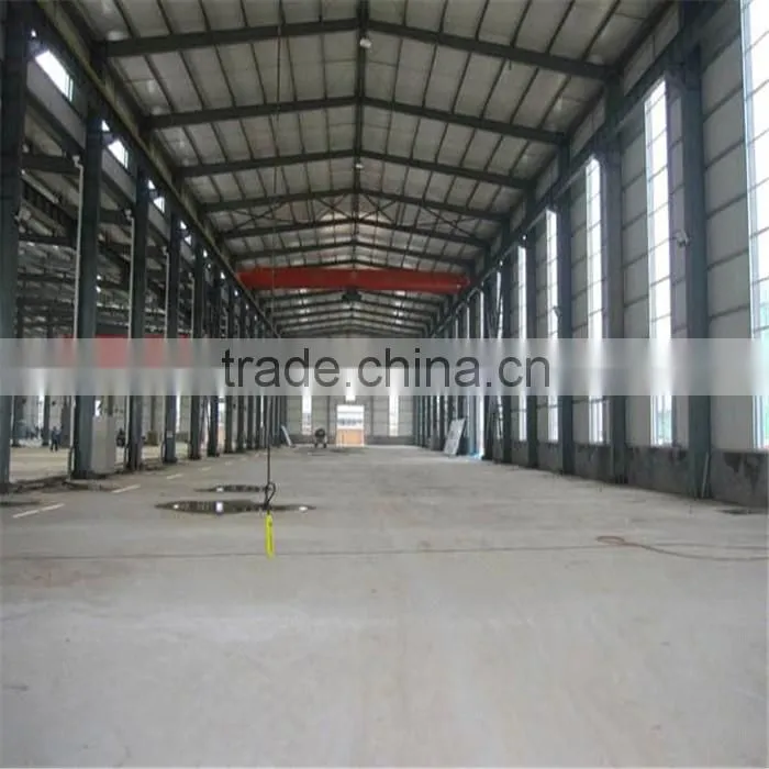 China prefabricated steel warehouse building supplier