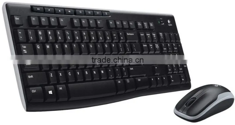 Wireless Combo MK270 920-004536 Black 8 Function Keys USB 2.0 RF Wireless Keyboard & Mouse