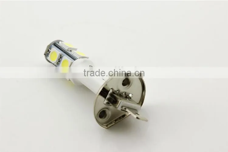 Car LED Fog Light H1 LED Automotive Lighting Bulb 9 SMD 5050 LED Motorcycle Lamp Lights
