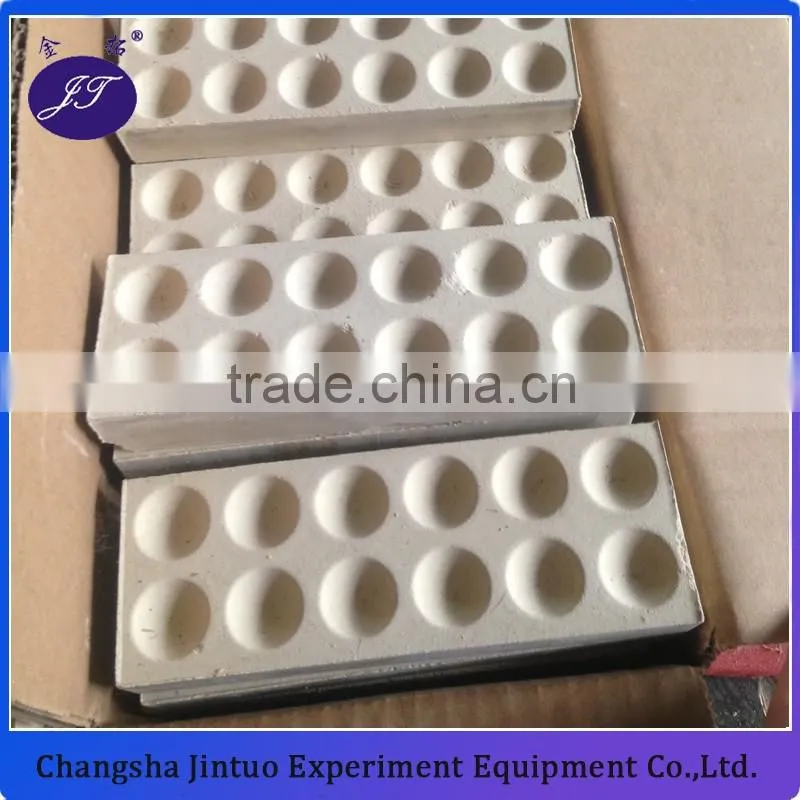 china supplier bullion blocks and Fire Assay ceramic cupel