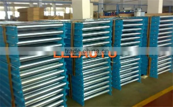 No legs gravity roller conveyor