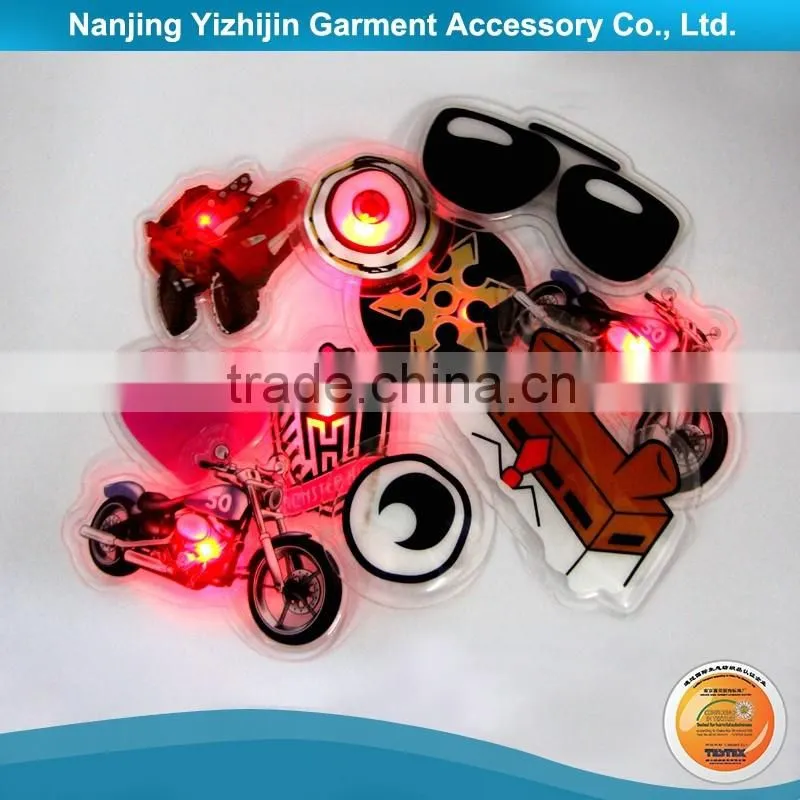 High quality factory price popular led badge