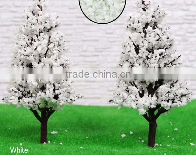scale plastic model tree in building materials HO 3d models