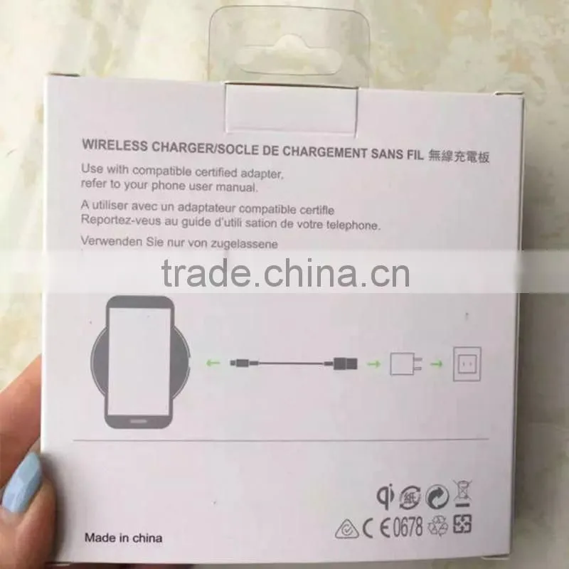 For Samsung Galaxy S6 Original Wireless Charger Qi Mobile Phone Wireless Adapter Shenzhen Supplier