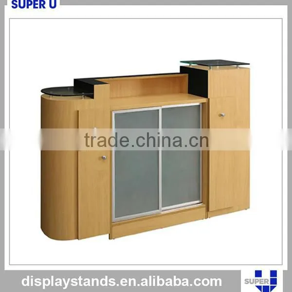 hot sale supermarket retail checkout counter retail shop counter deck