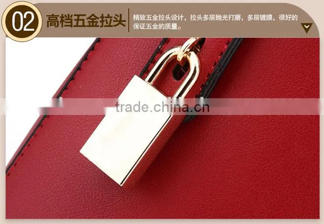 Factory price PU lady hand bag women leather shoulder bag