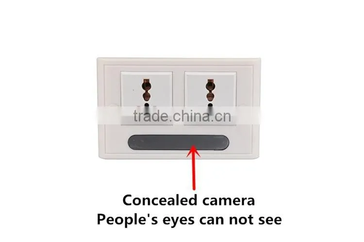Real Power Socket Wifi Camera ,H.264 -1080P remote wireless hidden camera Wifi Socket