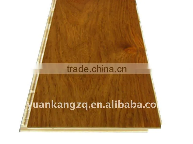 Handscraped Sapele Engineered African Hardwood Flooring