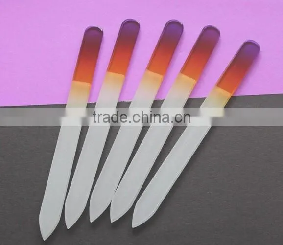 Nail Art Manicure Crystal Glass Nail Files Buffers Nailart Durable Tips Pedicure