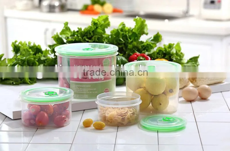 1650ml large airtight food storage container GL9056-S
