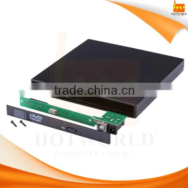 USB2.0 SATA laptop DVD RW Disk External DVD RW Case