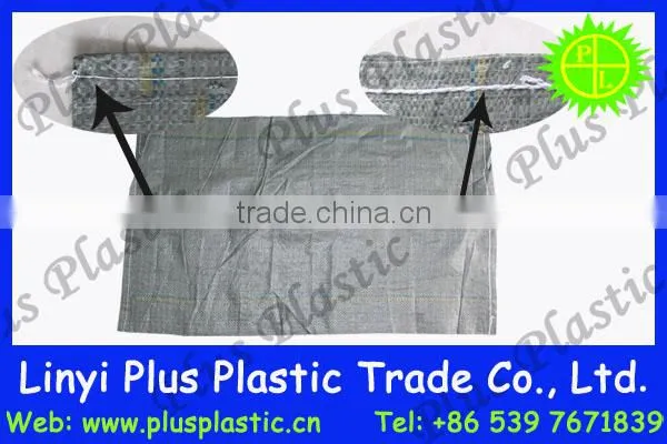 Good quality Plastic BOPP Woven Pet Food Bag With Plastic Handle