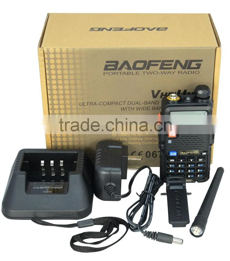 Green color Original BAOFENG handheld uv-5r dual band walkie talkie with CE FCC Certificate