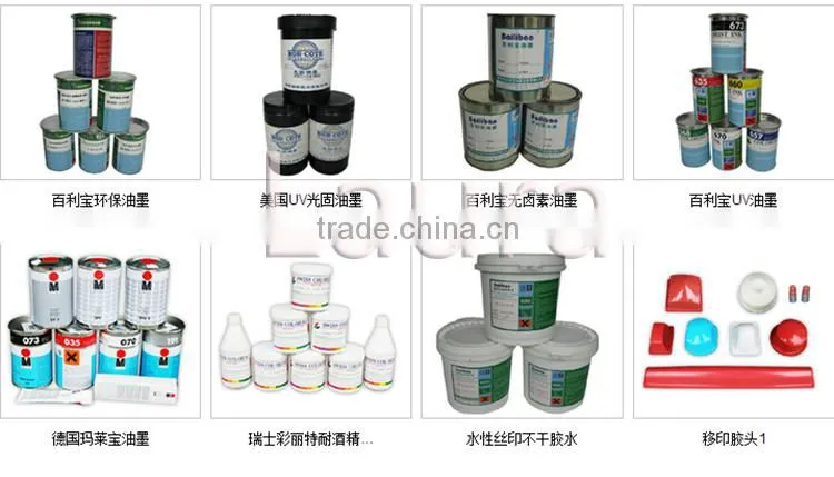 60*90CM round flat vacuum silk screen printing machine for for printing flat surface products/packing material