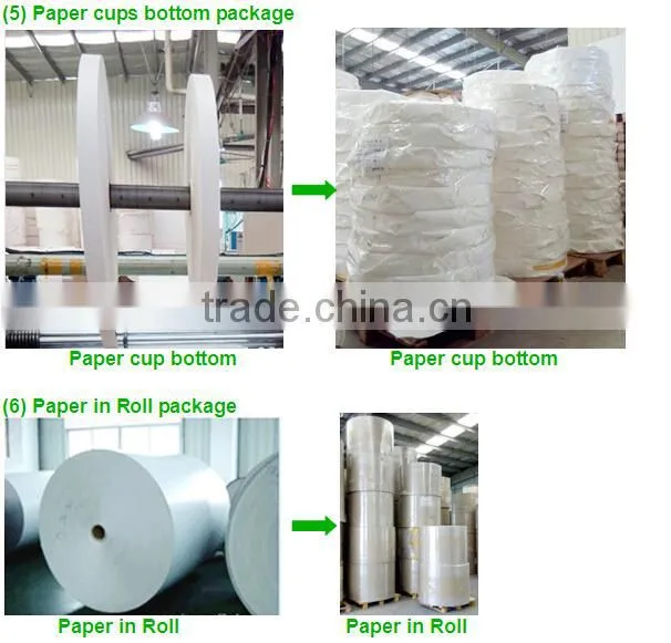 Hot sale p.e. laminate paper for paper cup making