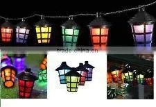 551711 LED Christmas Lantern Chain Light Outdoor