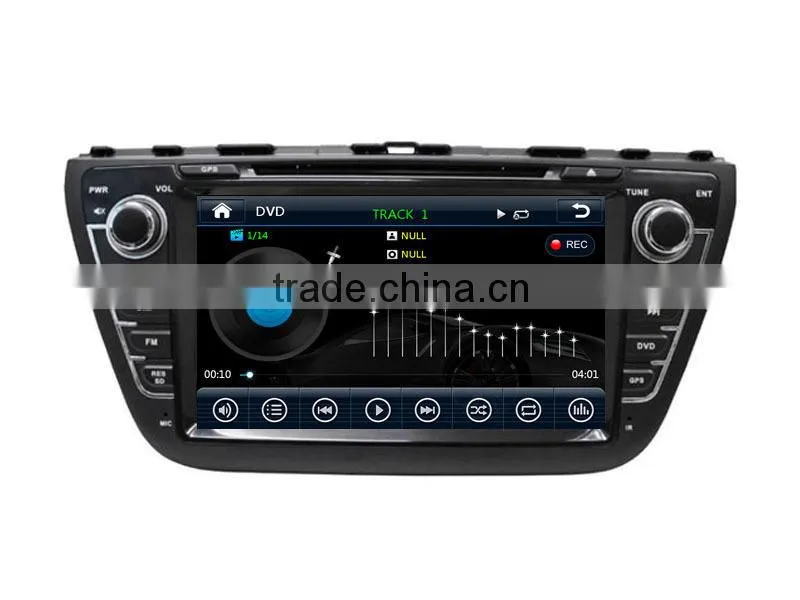 ZESTECH wholesale Chinese 2 din car dvd for Suzuli SX4 S-Cross 2014 with car dvd stereo radio /TV AM/FM