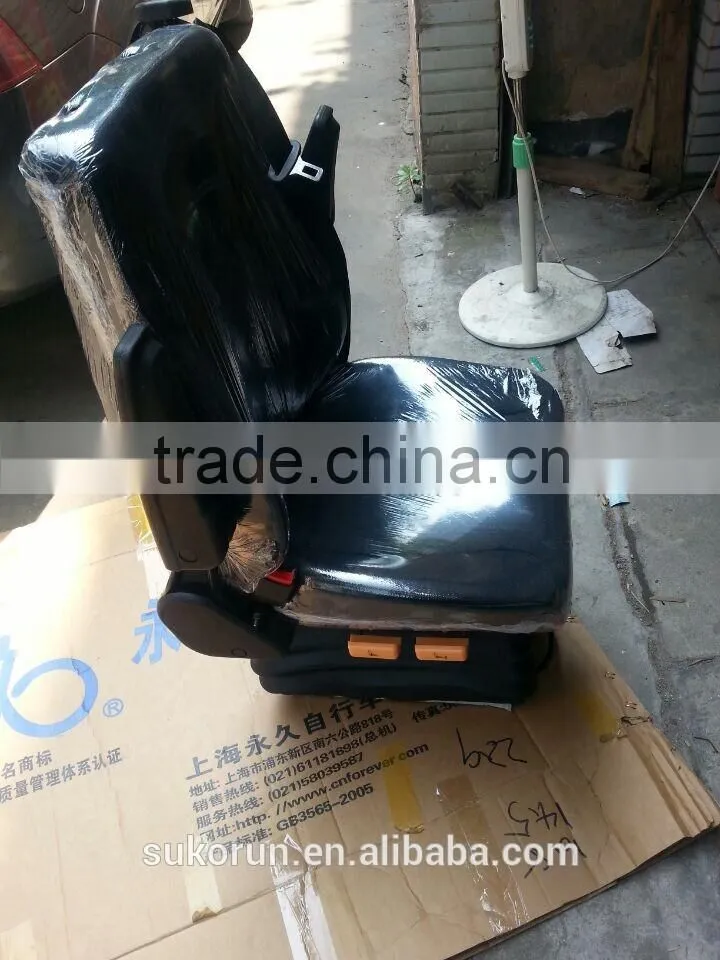 Aftermarket Chinese suspension bus driver seat for bus parts