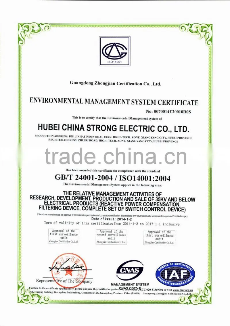 SMS series China products constant load static phase advancer crane control panel
